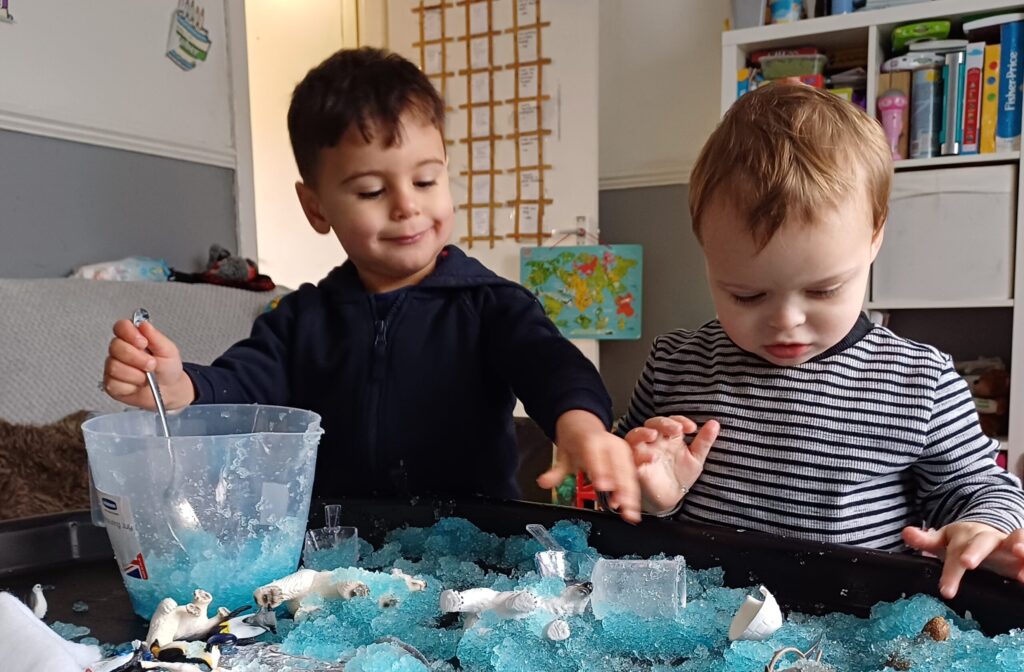 Children play at childminders